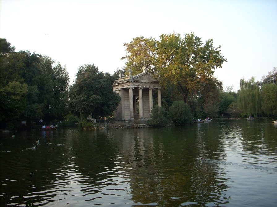 Aesculapius temple, Villa Borghese, Rome - 01.jpg
